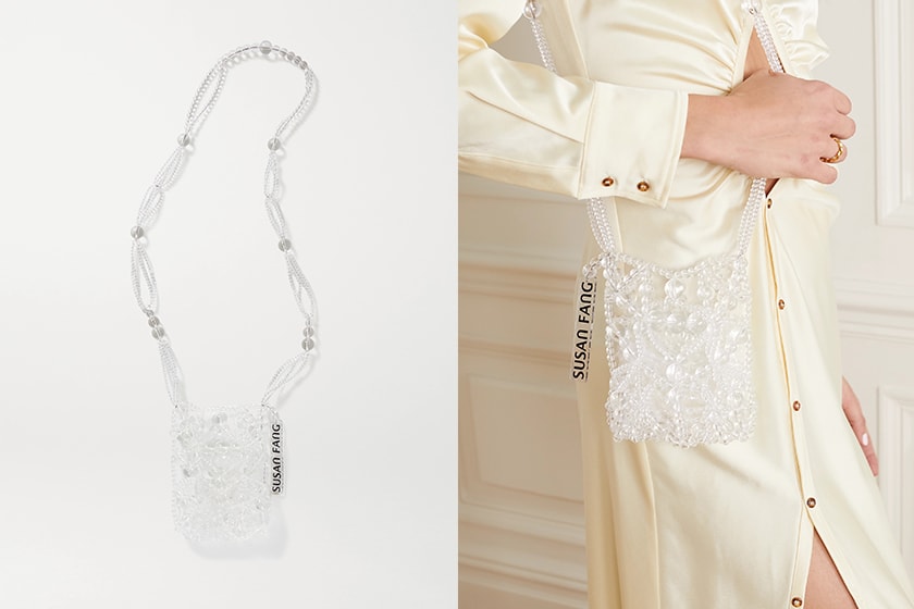 Susan Fang Beaded handbags Net-a-Porter Bubble Beaded
