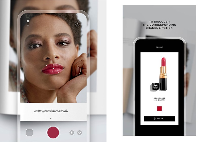 Chanel Lipscanner App Try Lipstick Colour