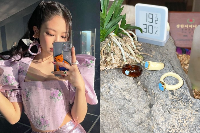 BLACKPINK Jennie 手上的塑膠戒指，來自韓國這個玩味品牌！