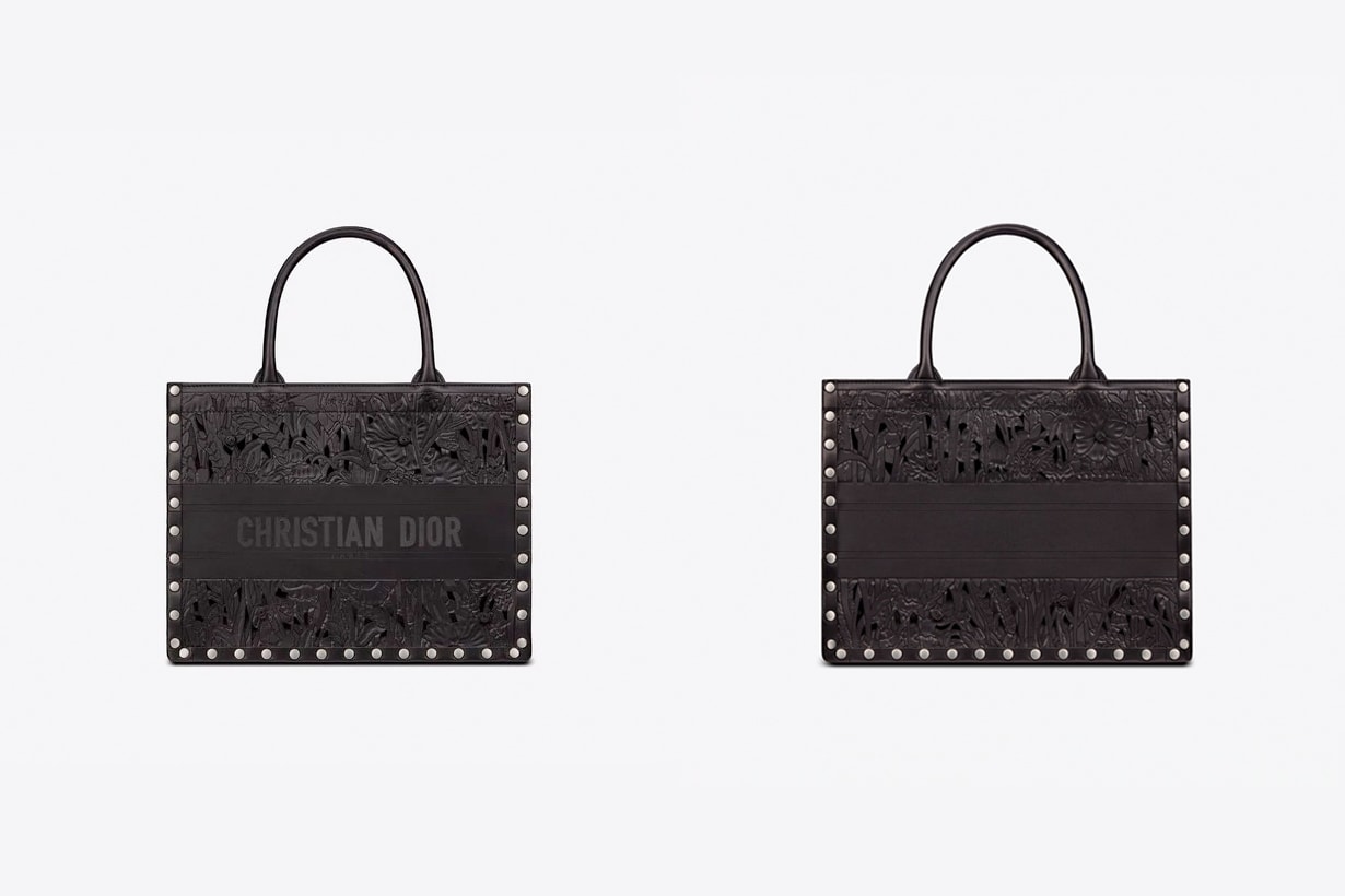 dior book tote leather Tooled 2021 new handbags