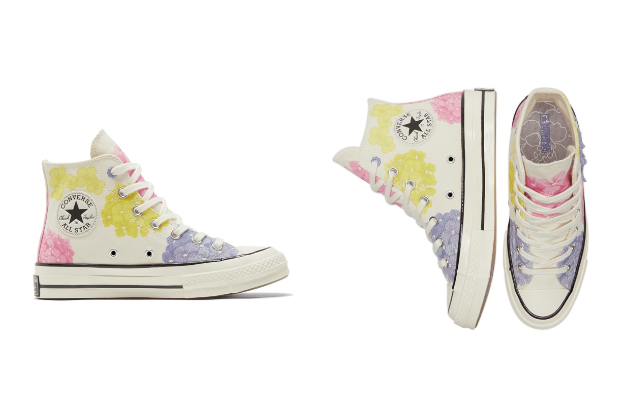 converse chuck 70 floral sneakers 2021 when where taiwan