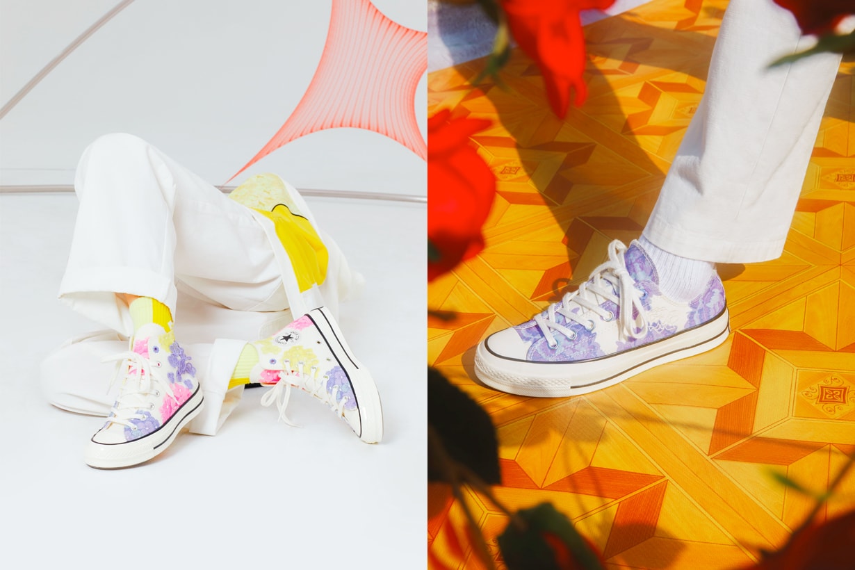 converse chuck 70 floral sneakers 2021 when where taiwan
