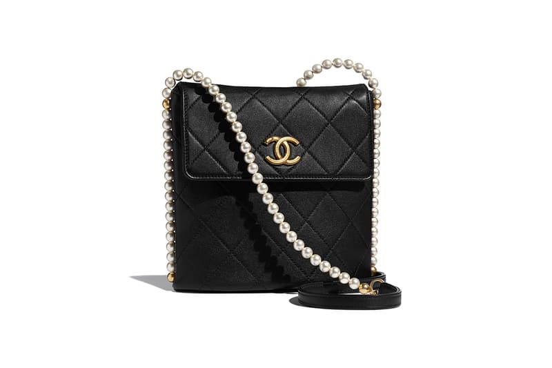 chanel 2021ss pearl handbags release info