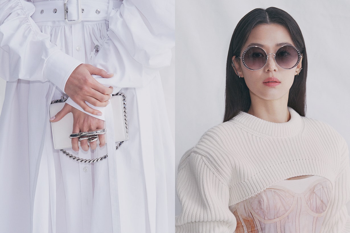 Alexander McQueen SS2021 lookbook Jun Ji Hyun