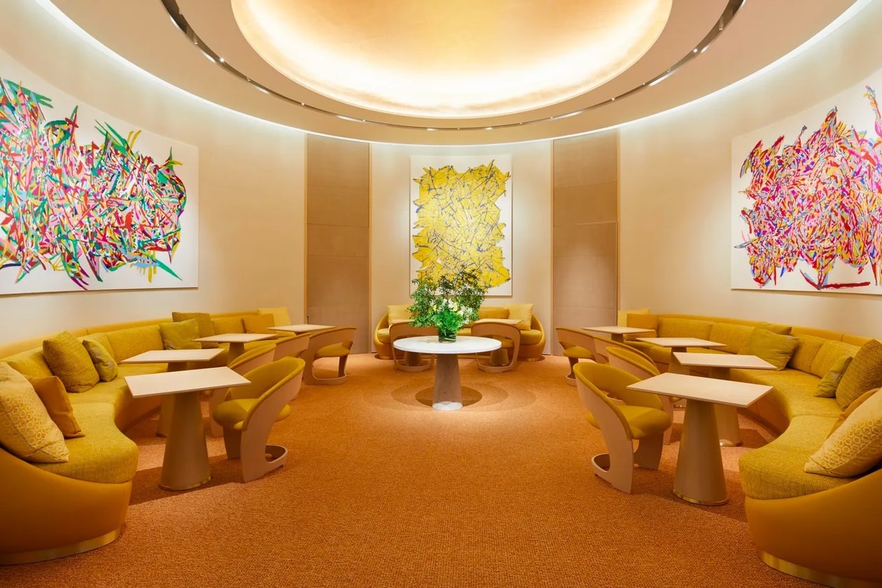 Louis vuitton first restaurant cafe osaka Japan lvmh Le Café V Sugalabo V
