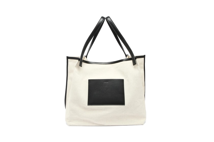 Leather-trimmed canvas tote bag<br />
                                </picture>
” width=”840” height=”560” /></div>
<div class=