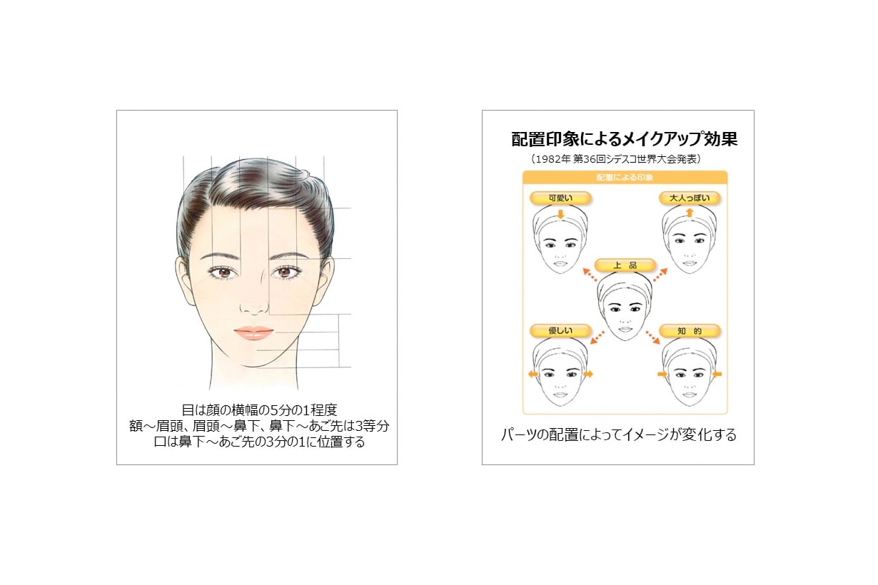 kao japanese women girl average face proportion investigation