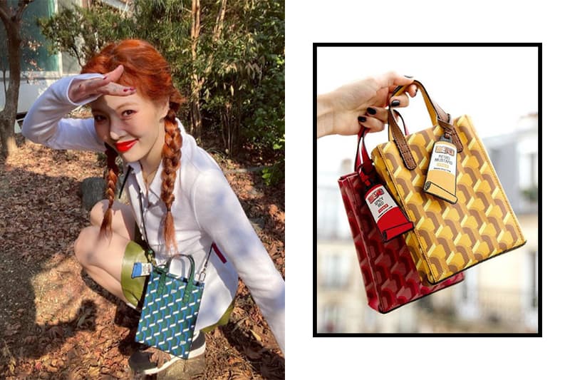 korean brand Rosa K Cabas Monogram Tote