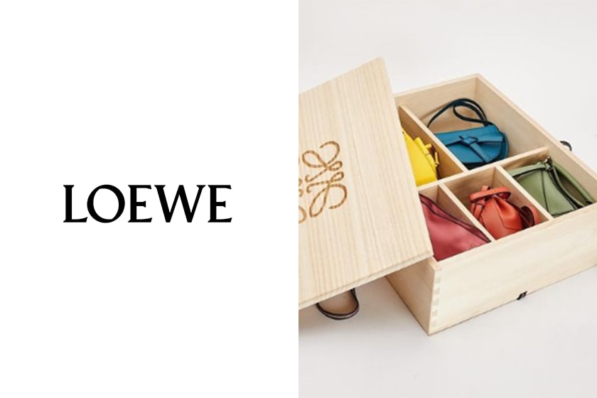 Loewe mini bag box set Hammock, Gate, Flamenco, Balloon and Puzzle