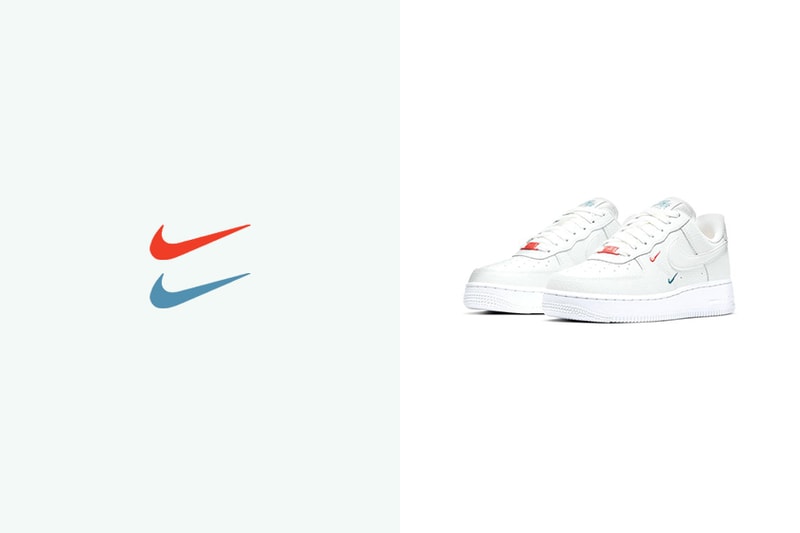 nike air force 1 double ticks orange blue swoosh ct1989 101