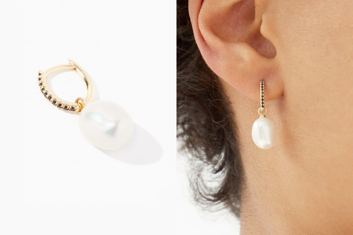pearl earrings under budget shrimps Otiumberg