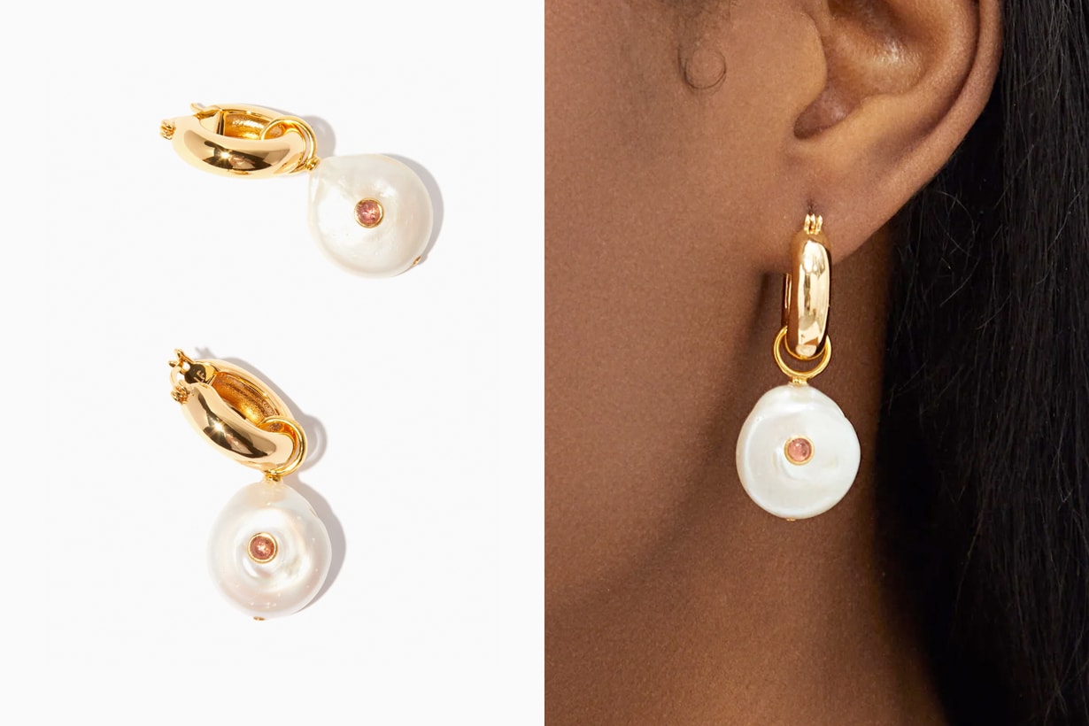 pearl earrings under budget shrimps Otiumberg
