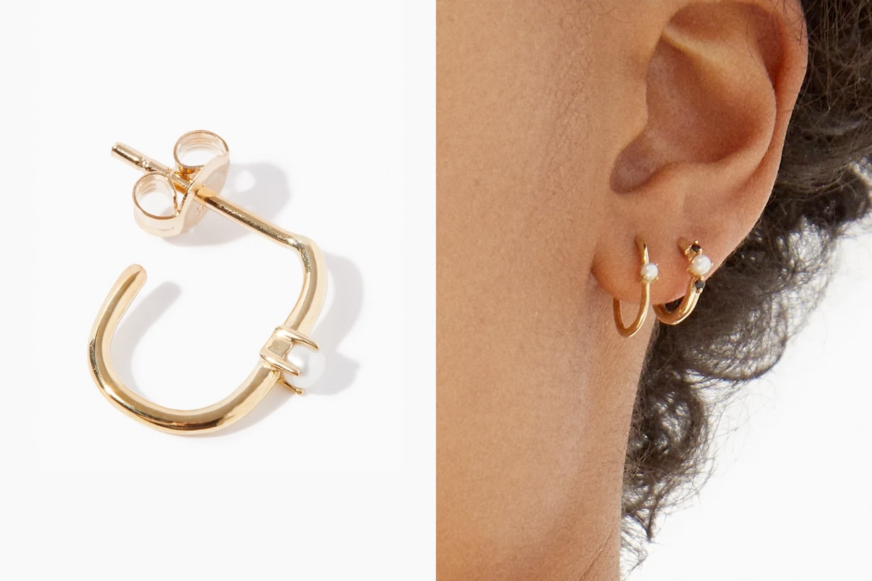 pearl earrings under budget shrimps Otiumberg