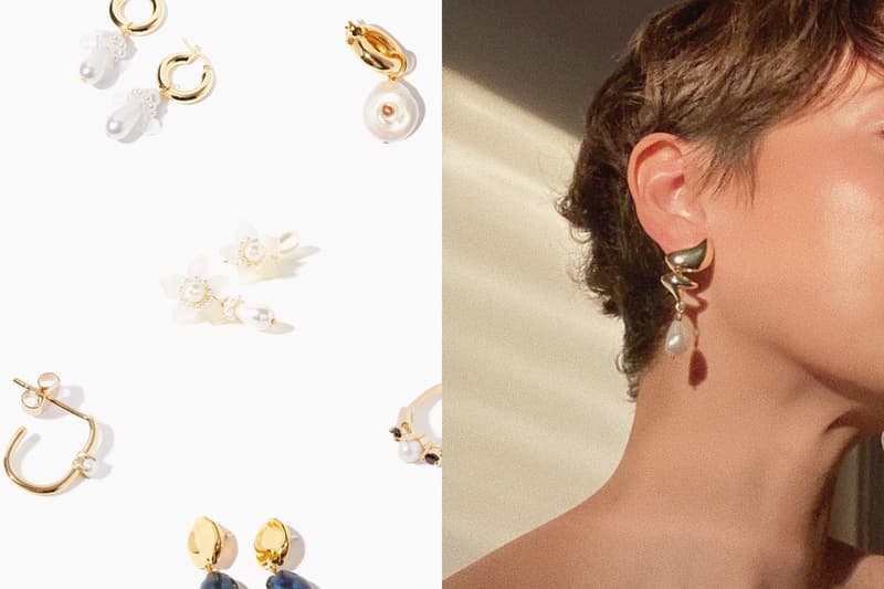 pearl earrings under budget shrimps Otiumberg