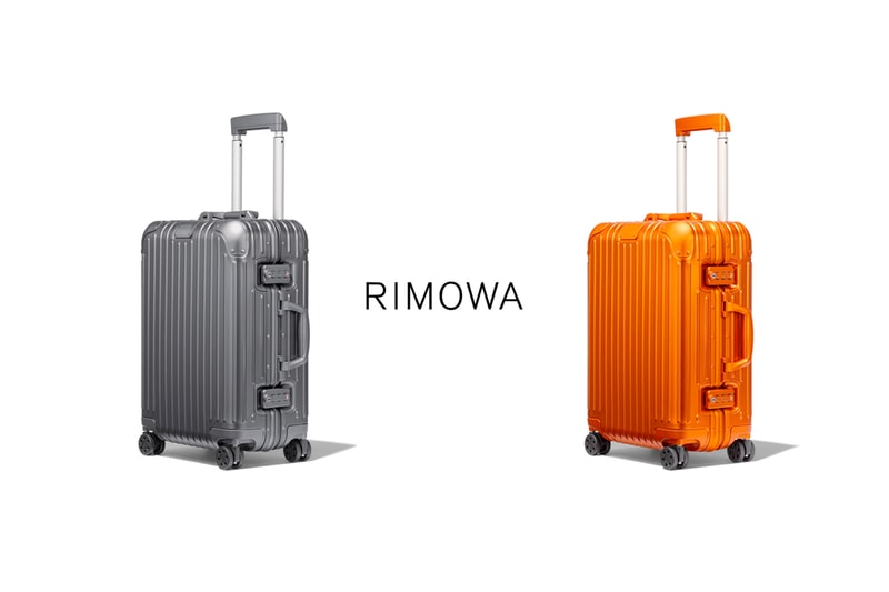 RIMOWA Mars orange Mercury grey cabin luggage trunk 2021 new