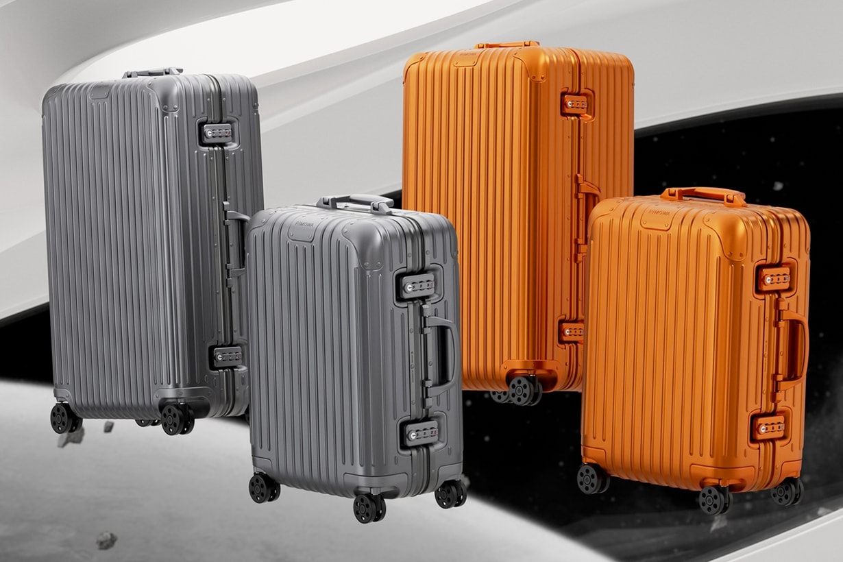 RIMOWA Mars orange Mercury grey cabin luggage trunk 2021 new