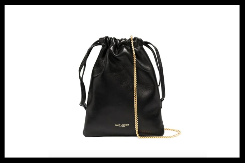 Saint Laurent handbags small Paris drawstring bag