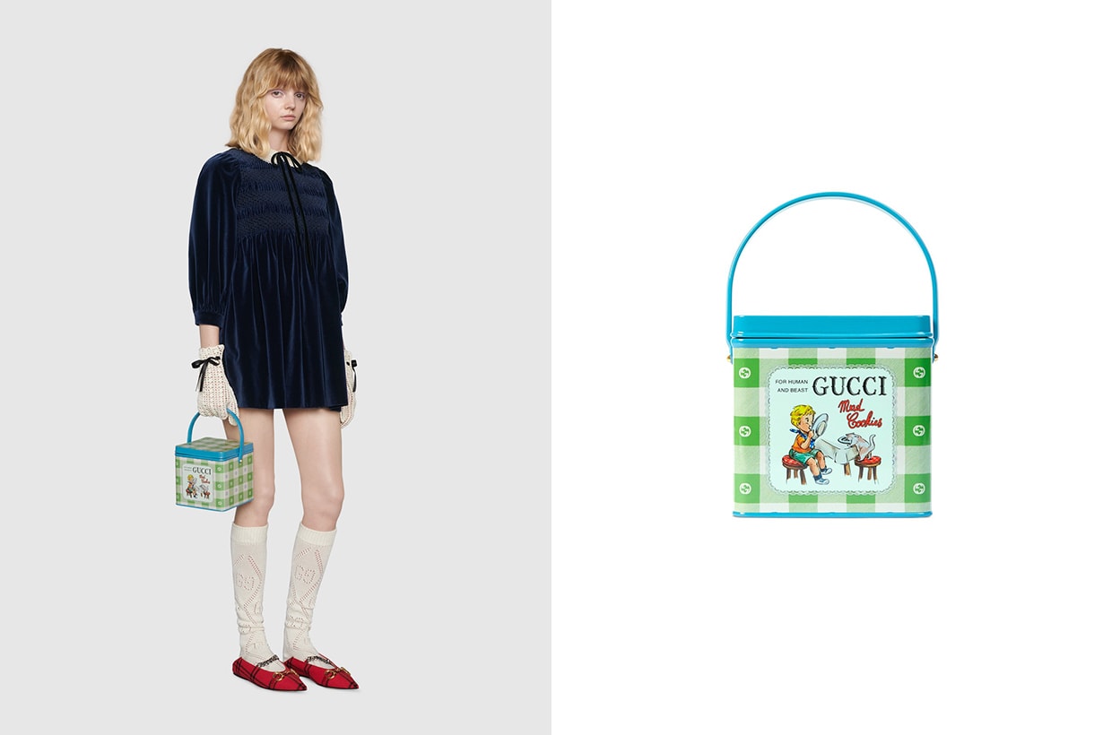 gucci mad cookies top handle handbag release info