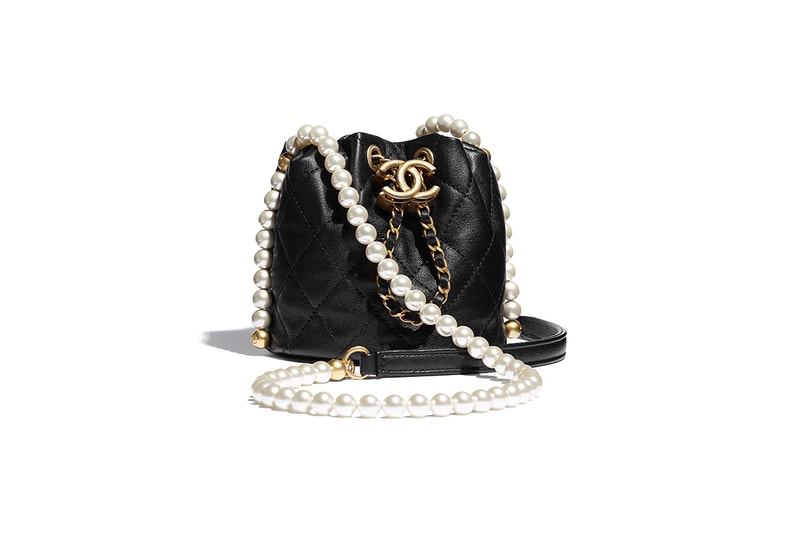 chanel 2021ss pearl handbags release info