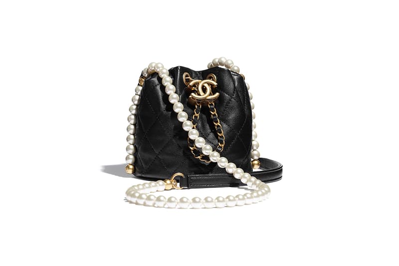chanel 2021ss pearl handbags release info