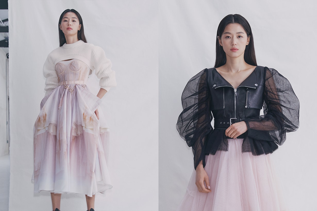 Alexander McQueen SS2021 lookbook Jun Ji Hyun
