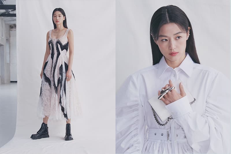 Alexander McQueen SS2021 lookbook Jun Ji Hyun