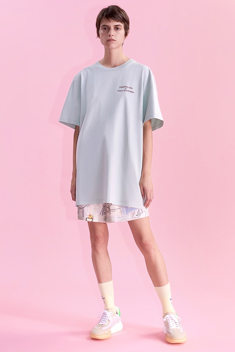 Stella McCartney x Yoshitomo Nara SS21 unisex capsule We are punks