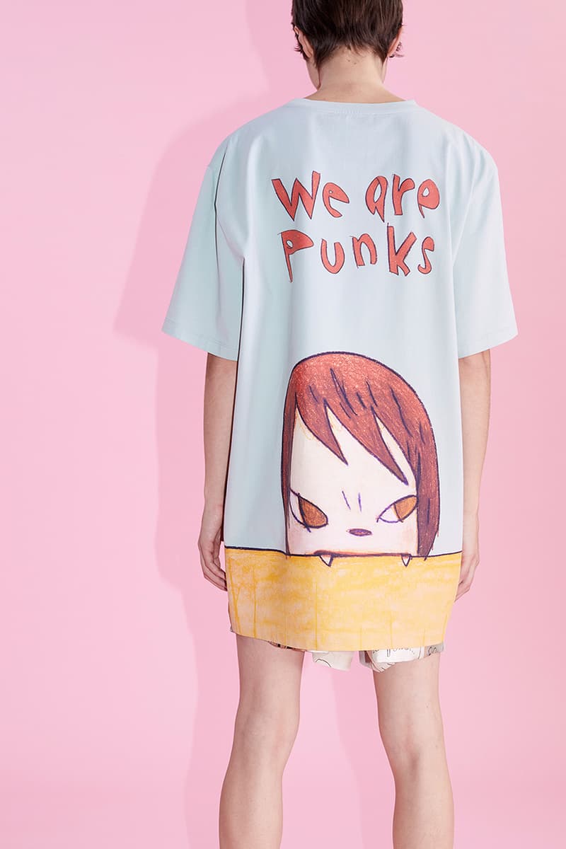 Stella McCartney x Yoshitomo Nara SS21 unisex capsule We are punks