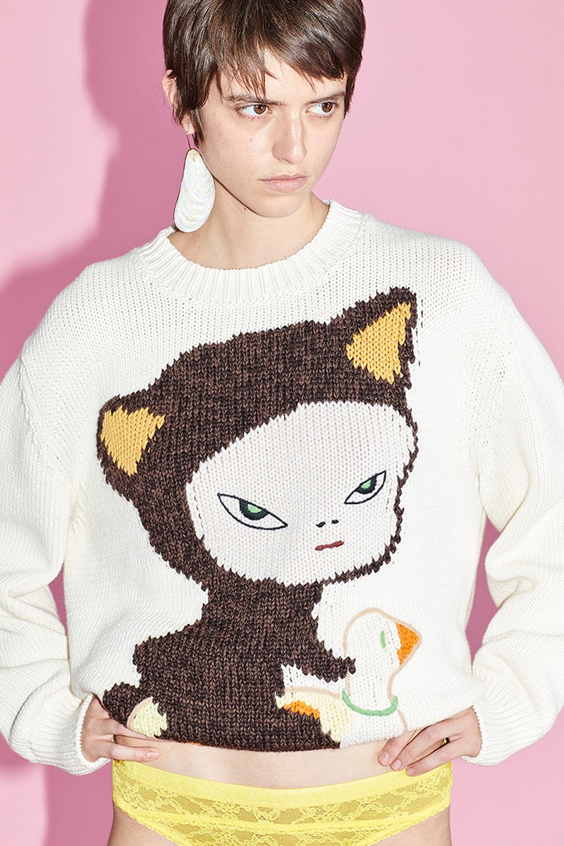 Stella McCartney x Yoshitomo Nara SS21 unisex capsule We are punks