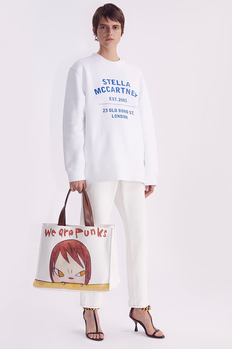 Stella McCartney x Yoshitomo Nara SS21 unisex capsule We are punks