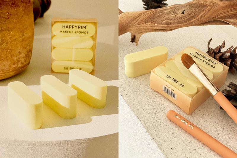 The Tool Lab Happyrim Makeup Sponge Makeup Tool Cosmetics Korean Brand Korean Cosmetics