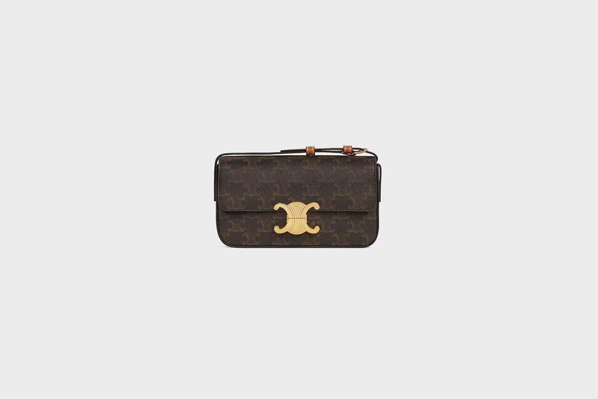 celine triomphe shoulder bag 2021ss handbags
