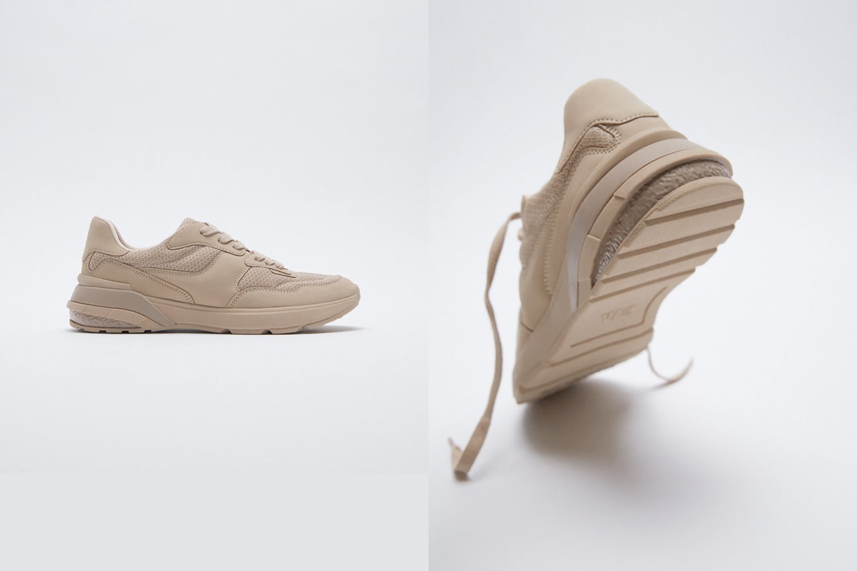 zara sneakers effortless chic 2021 pairs