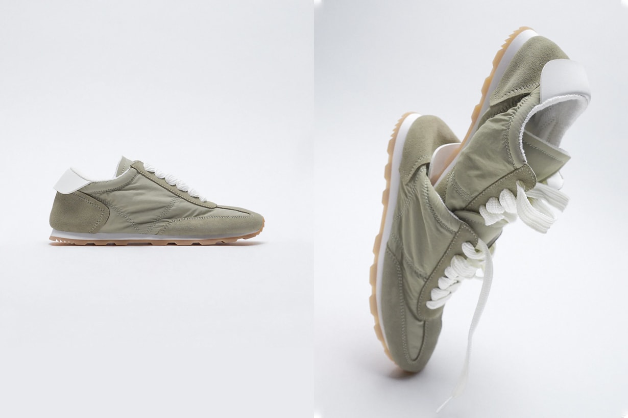 zara sneakers effortless chic 2021 pairs