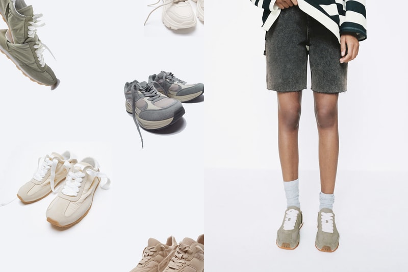 zara sneakers effortless chic 2021 pairs