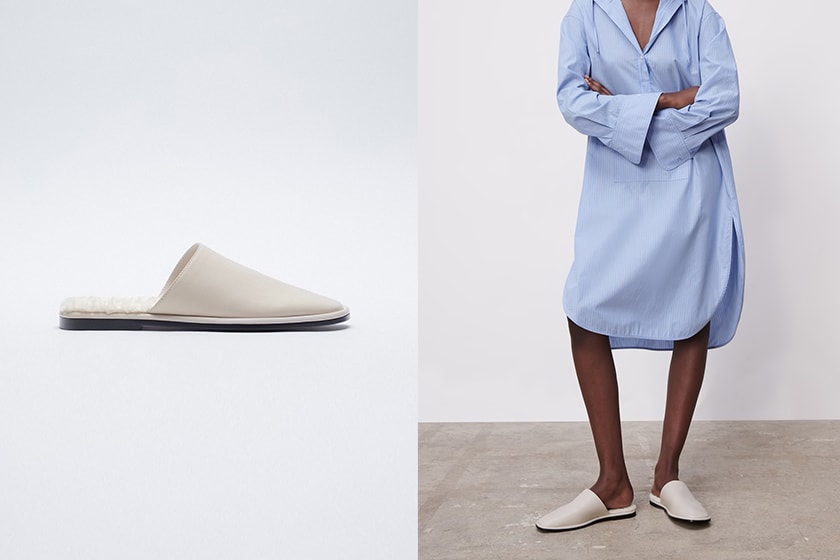 ZARA Ballet flats Shoes Flat Mule 2021 ss