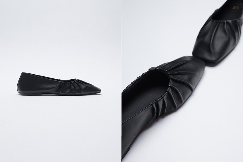 ZARA Ballet flats Shoes Flat Mule 2021 ss