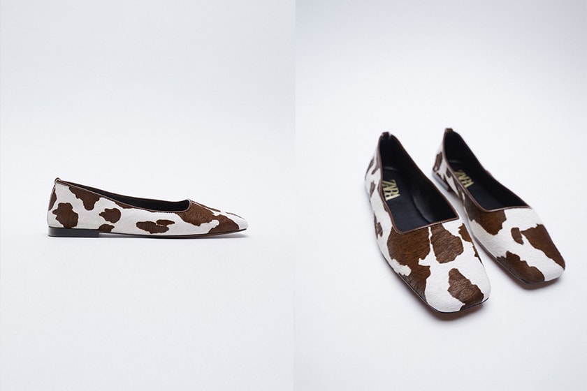 ZARA Ballet flats Shoes Flat Mule 2021 ss