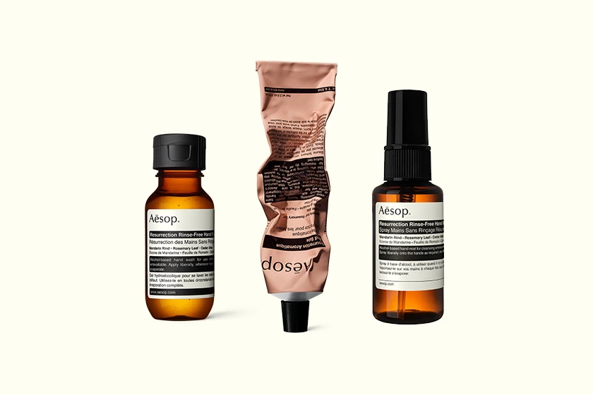 Aesop RAEBURN hand balm hand wash Collaboration