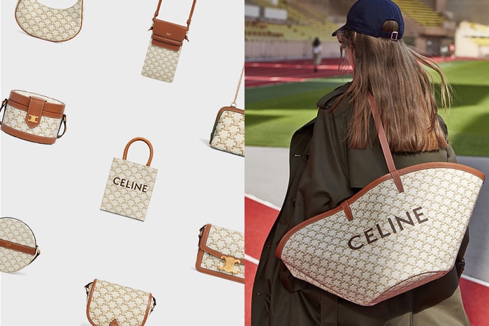 新一季 It Bag 熱門人選：Celine 為人氣 Triomphe 手袋換上淡雅清新的白色調！