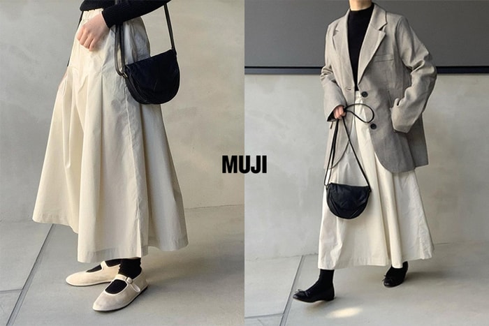 簡約又實搭的 MUJI 單品:日本女生用無印良品這件寬襬裙穿出優雅日常!