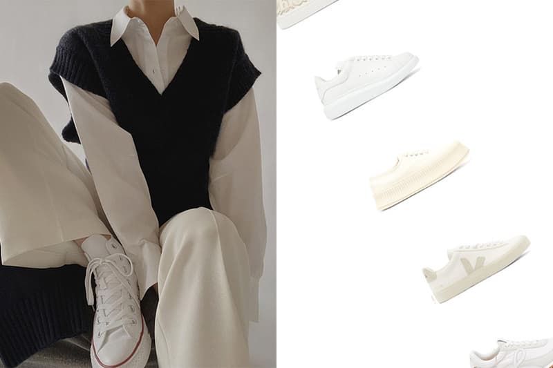 2021 ss White Sneakers 10 matchesfashion