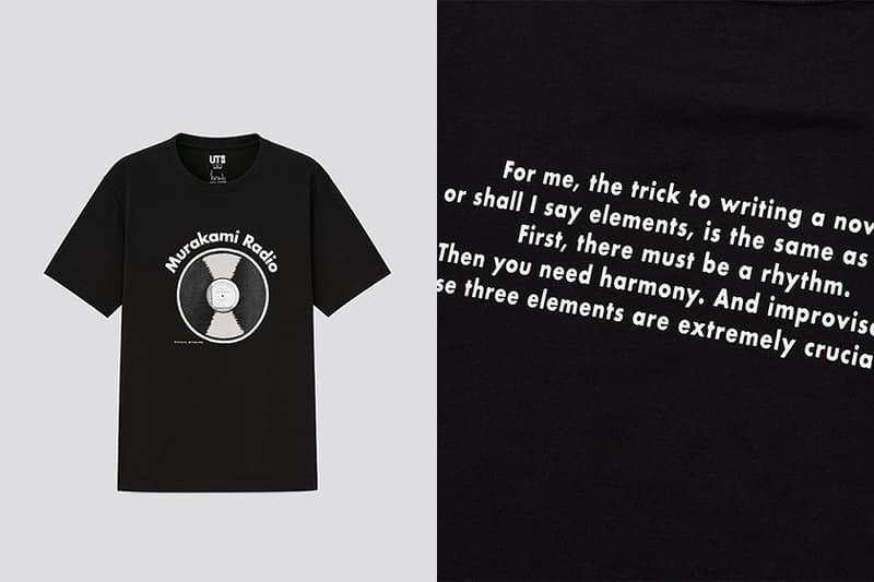 Haruki Murakami x Uniqlo UT