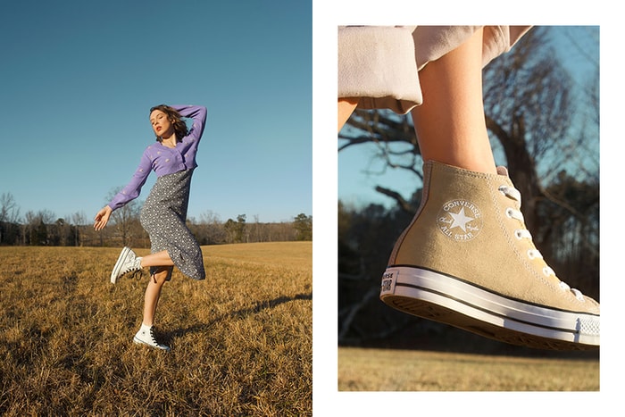 Millie Bobby Brown 再次聯名 Converse 經典鞋款,這次帶來充滿春日的浪漫色調!