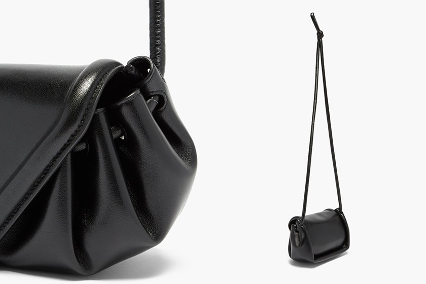 Bottega Veneta Beak bag Drawstring Triangle leather cross-body bag