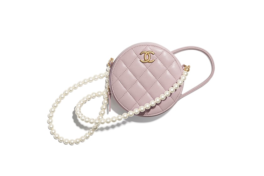 Chanel 10 Pearl Handbags Mini Bag Purse with Chain