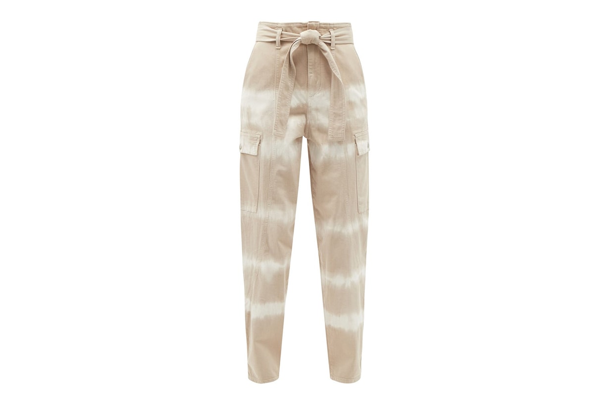denim trouser pants trend tie dye 2021ss