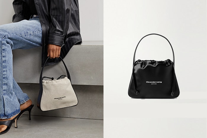 正在尋覓一款百搭手袋的女生,不能錯過 Alexander Wang 這個極簡設計!