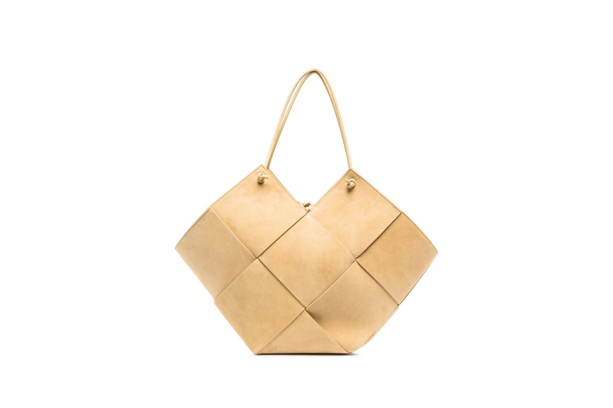 Bottega Veneta Maxi Intrecciato suede tote bag Daniel Lee Tote 2021 Spring Summer Handbags