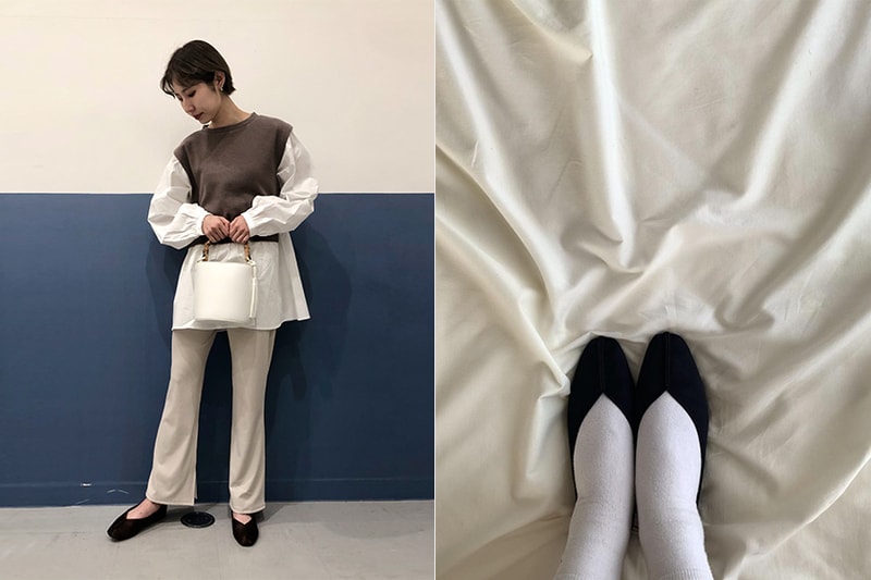GU China flat shoes 2021ss